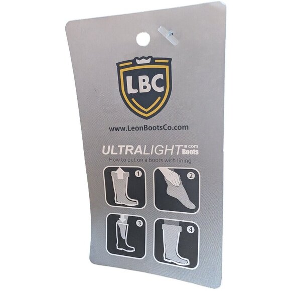 LBC Unisex Garden Ankle Boots EU 39 US 8.5/9 Black EVA Ultralight Removable Sock - Picture 5 of 6